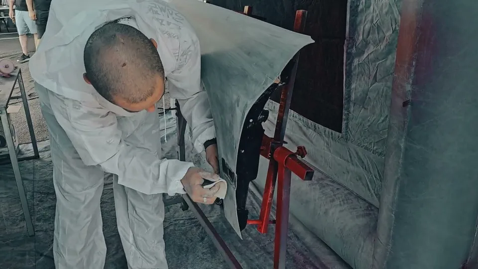 Still from the video: Casting in Tuzla: five days on site